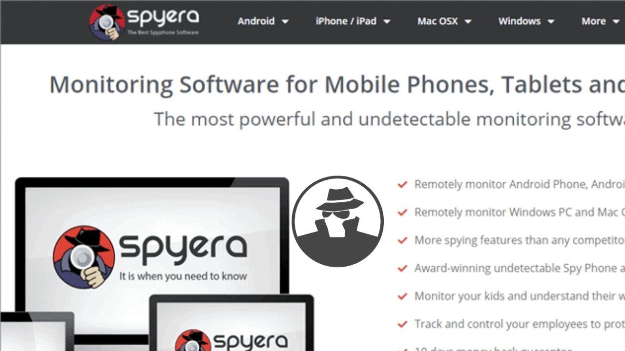 Aplikasi Hack iPhone - Spyera